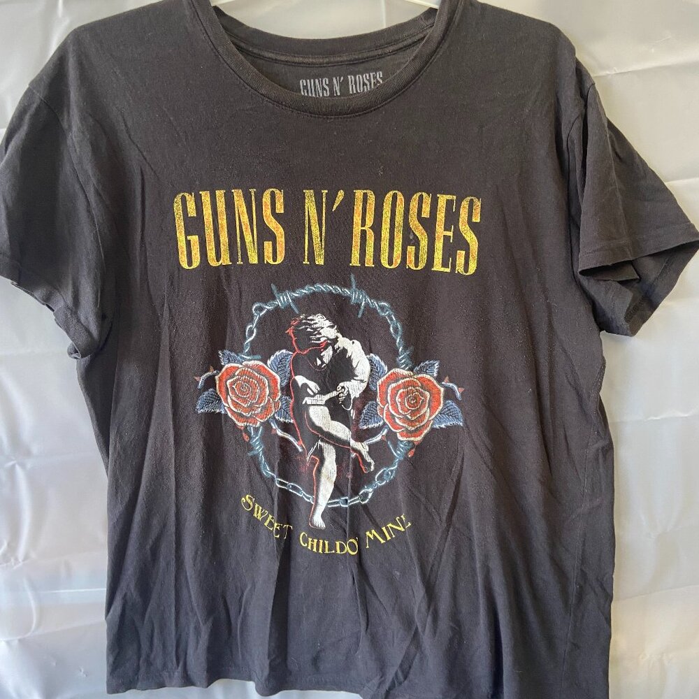 Guns N Roses T Sweet Child O Mine T Shirt Men's XX-L Black 2021 Guns N' Roses